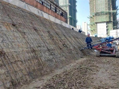 谯城建筑边坡支护